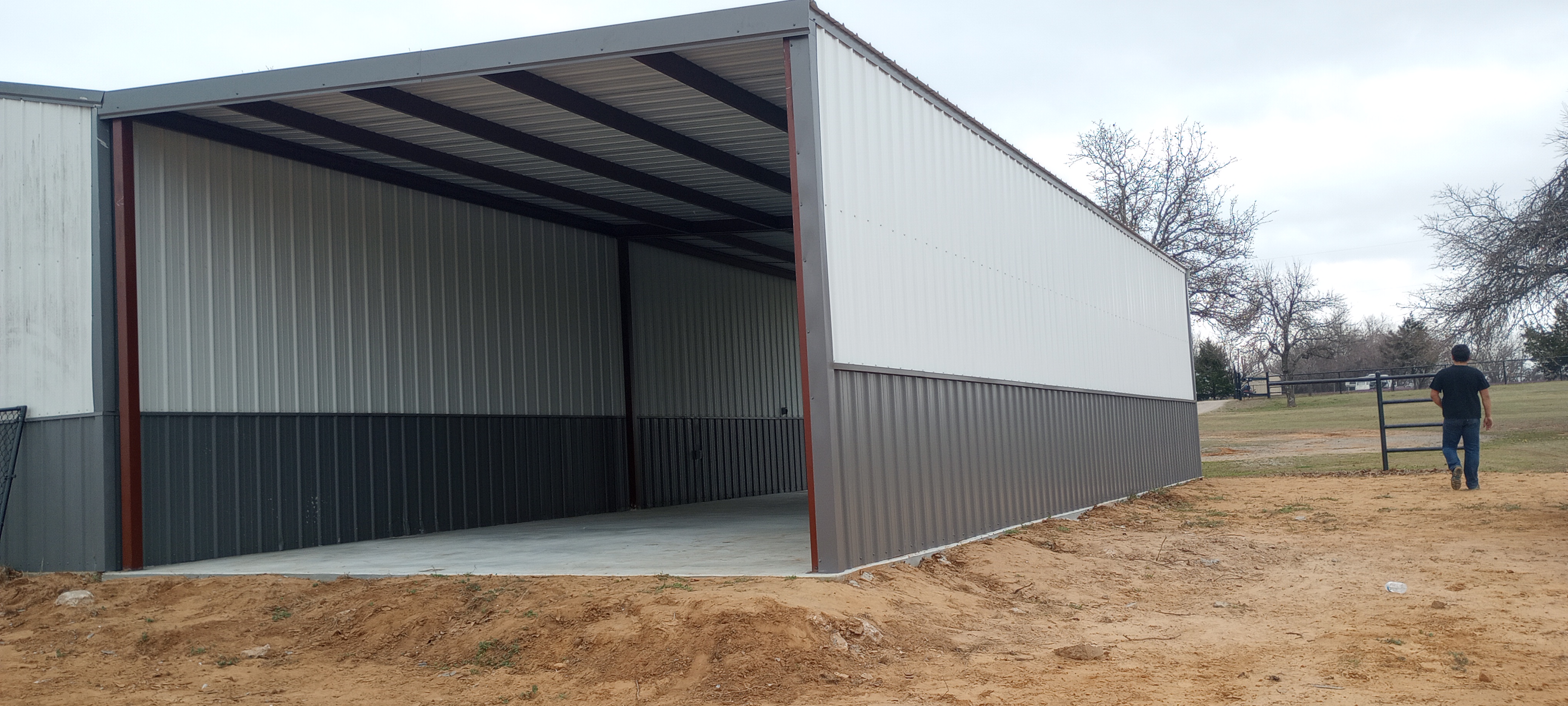 Metal add-on by Forever Carports